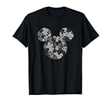 Disney Mickey Camo Gray T-Shirt