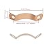 Bitray 10Pcs Copper Pipe Strap 5/8 Pipe Hanger Strap for Pipe Support
