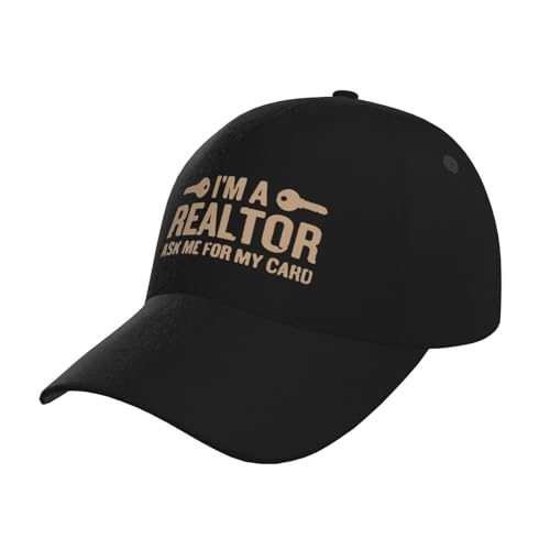 I'm A Realtor Baseball Hats for Men and Women - Classic Adjustable Hats