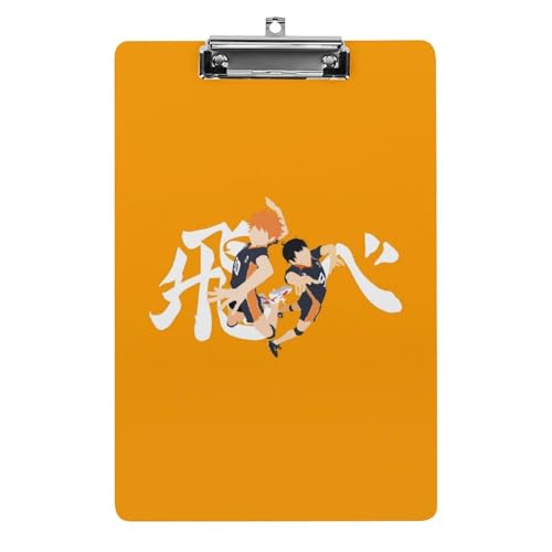 ハイキュー!! バインダー A4 クリップボード クリップファイル 事務用品 入職プレゼント ファイル 多機能 ファイルボード 伝票ホルダー 書類整理 会議パッド オフィス用品