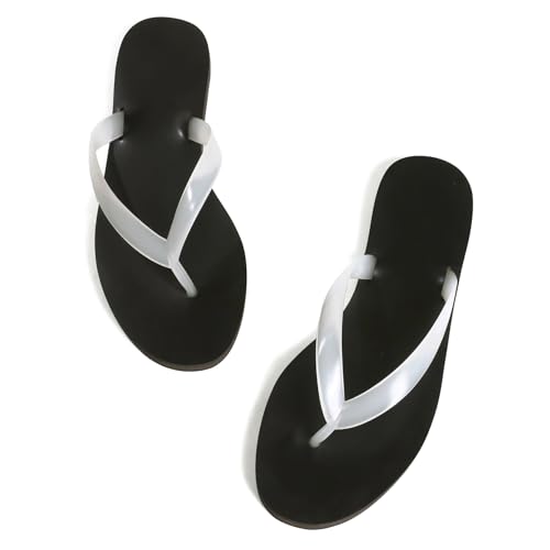 Jelly Beach Flip Flop Sandals for Women Clear Jelly Slip on Comfortable Thong Sandals Slides Sandals Women Dressy Shoes4