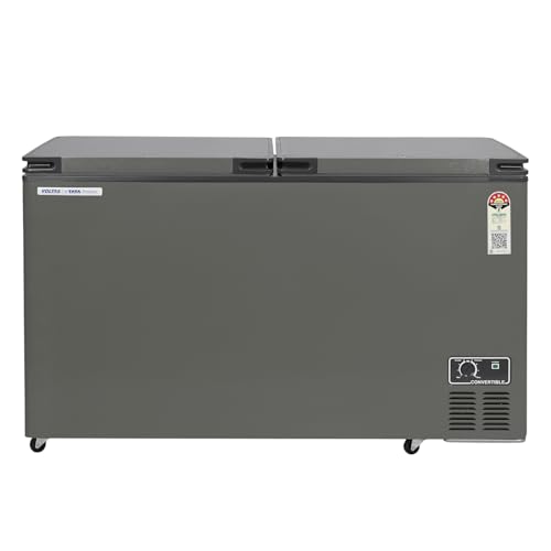 Image of Voltas CVF501DA5-W-GW 501L Convertible 5 Star Deep Freezer | Dual Mode | Energy Efficient