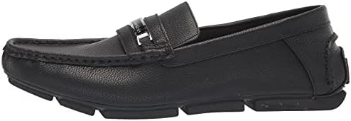 Calvin Klein Men's MERVE Driving Style Loafer, Black Tumbled Leather 967, 9.5 | Image 7