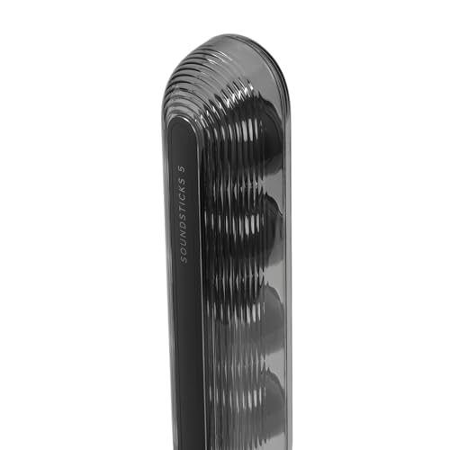 Harman Kardon SoundSticks 5 Home Bluetooth-luidspreker, 3-weg luidsprekerontwerp, HDMI-ARC-connectiviteit met één kabel, multi-luidsprekeraansluiting van Auracast, kleurrijke lichtshows, zwart - Afbeelding 6