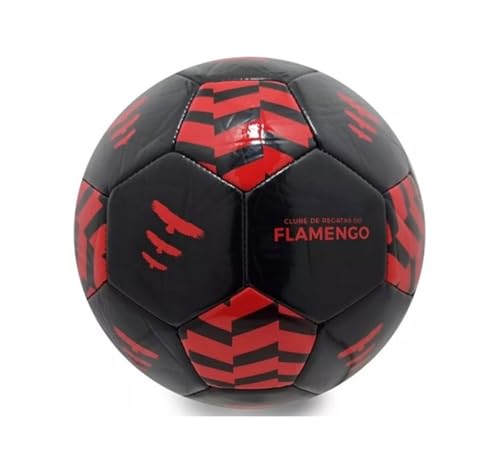Mini Bola do Flamengo Preta - Oficial