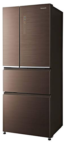 Image of Panasonic 533 L Inverter Frost-Free Multi-Door Refrigerator (NR-D535YG-TX, Glass Brown)
