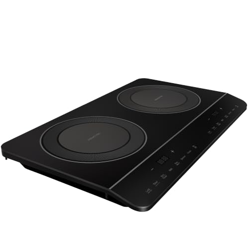 Image of Empava Portable Double Induction Cooktop 2 Burner, Countertop, Plug in