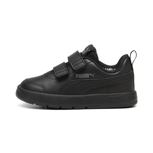 PUMA COURTFLEX V3 V INF Sneaker für Jungen, Unisex, schwarz,...