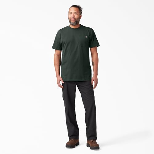 Image of Dickies Men's Heavyweight Heathered Short Sleeve Pocket T-Shirt