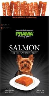 See full amazon price history chart for PRAMA Salmon Exotic Flavored Dog Treats (Pack of 3) PRAMA Salmon Exotic Flavored Dog Treats (Pack of 3) (B01HHWYXOM) Amazon Price History, Amazon Price Tracker