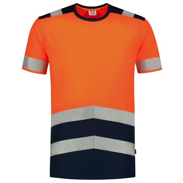 T-shirt de sécurité Tricorp 103006 rouge fluo 3XL haute densité
