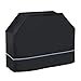 SONGMICS Copertura Barbecue, Tessuto Oxford 600D Impermeabile, Telo Protettivo di 147 cm, per Weber E310, Char Broil 4400S BBQ Grills, Anti-Sbiadimento, per Esterni Giardino Terrazzo, Nero GFC147BK