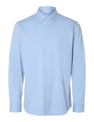 T-Shirt Ls Selected Femme bleu clair idéal pour le bureau