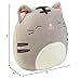 Squishmallows 8-Inch Tally The Grey Cat - Official Jazwares Plush - Collectible Soft & Squishy Kitty Stuffed Animal Toy - Add to Your Squad - Gift for Kids, Girls & Boys