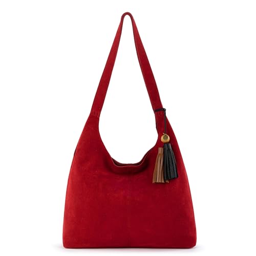 Image of The Sak Huntley Hobo Bag - Premium Leather Women's Purse for Everyday & Travel - Handbag with Shoulder Bag Straps