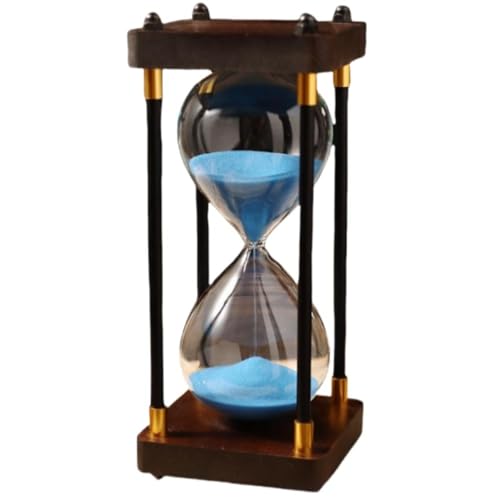 SSZY ���B���e�[�W �K���X�����v 30��/60�� �ؐ��t���[�� ���� �^�C�}�[ �N���X�}�X �a���� �M�t�g �R�[�q�[�^�C�� ���r���O���� (�u���[,30 minutes: 8.5*8.5*19cm) [���s�A���i]