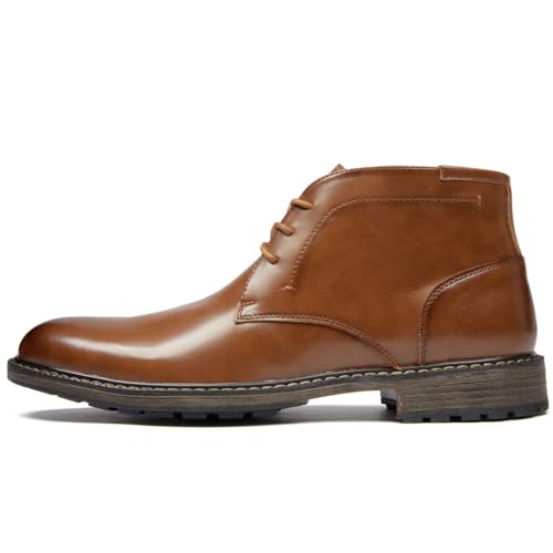 Men's Boots Lace-Up Casual Chukka Boots Oxford Dress Boots for Men.2