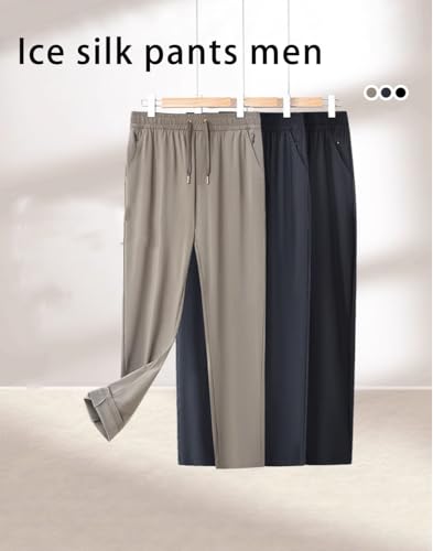 LOSD Airflexion Pants for Men, Oribloom Mens Pants, Pull on Ice Silk Stretch Smart Casual Comfort Everyday3