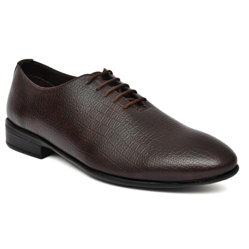 Mens-Formal-Leather-Lace-Up-Shoes-Brown