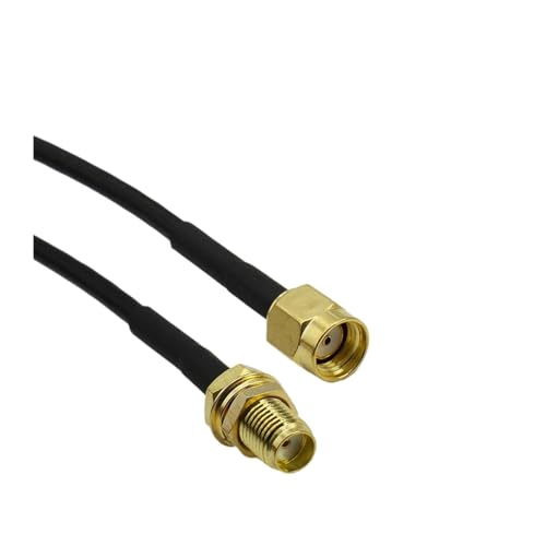 RP-SMA - SMA RG174 P[u IX X AeiWp[ sOe[A_v^[ WIFI 3G 4G GSMp(Type 2,100cm)