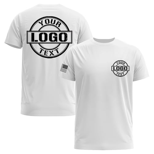 Custom T Shirts for Men Woman Customize Your Text Short Sleeve Customized Gifts Custom Shirt Unisex Tee Basic3