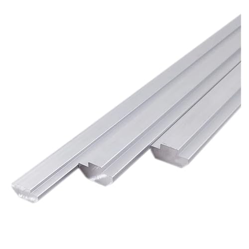 RAHBI Lot de 4 profilés d'extrusion en aluminium, connecteur droit à l'intérieur, 200 mm, 300 mm, 400 mm, 500 mm, 600 mm, 800 mm, profilé en aluminium 4040 EU leisurely(150mm)