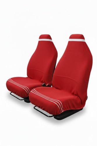Image of ROMAN HOME Car & Office Chair Towel with 2 Tie Knots| Super Soft 400 GSM (1, car red)