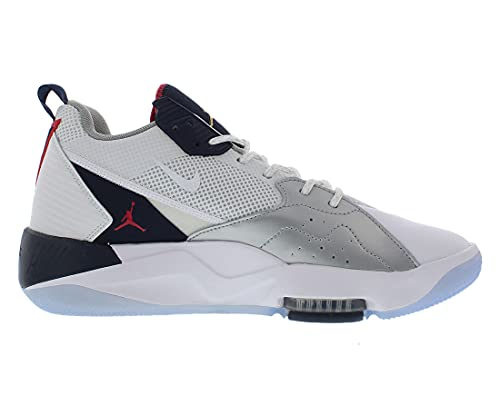 Nike Zoom '92 Mens Shoes Size 8, Color: White/Black/Red3