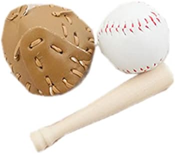 Dvotinst Newborn Photography Props Baby Cute Mini Baseball Prop for Studio Shooting Photo Props