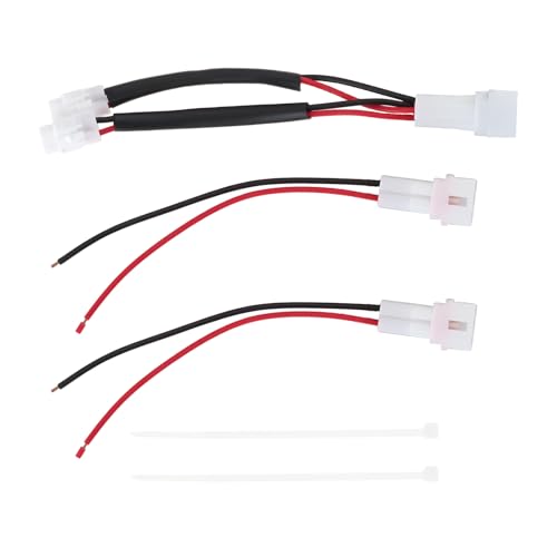 YINETTECH Ensemble Répartiteur de Prise de Courant Et Chargeur USB éclairage Auxiliaire Compatible avec Yamaha Tenere 700