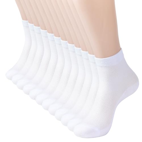 Image of Women's Thin Cool Socks, Comfort Breathable Lightweight Ankle Socks