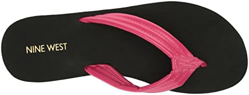 Nine West Women's Spins Wedge Sandal, Magenta 650, 5 | Image 4