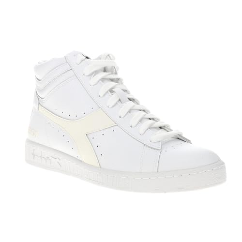 Diadora Mens Game L High 2030 High Sneakers Shoes Casual - White2