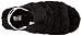 UGG womens Fluff Yeah Slide Slipper, Black, 7 US