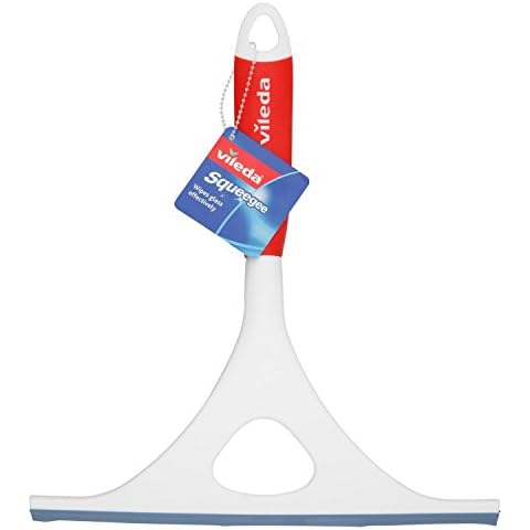 Vileda Window Squeegee, White/Red Cover