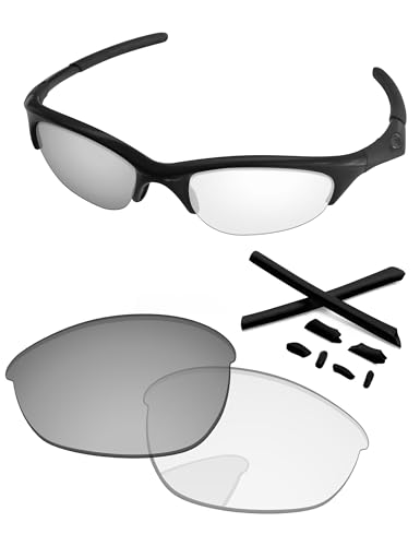 Image of Replacement Lenses & Rubber Kits for Oakley Half Jacket 60mm Sunglass - Precision Fit, UV Block & Impact Resistant