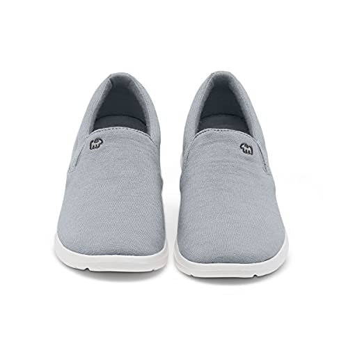 Image of Merinos Women's Slip On Fashion Sneakers, Slide on Casual Shoe, Made with Australian Wool, Lightweight & Durable Tennis Shoes