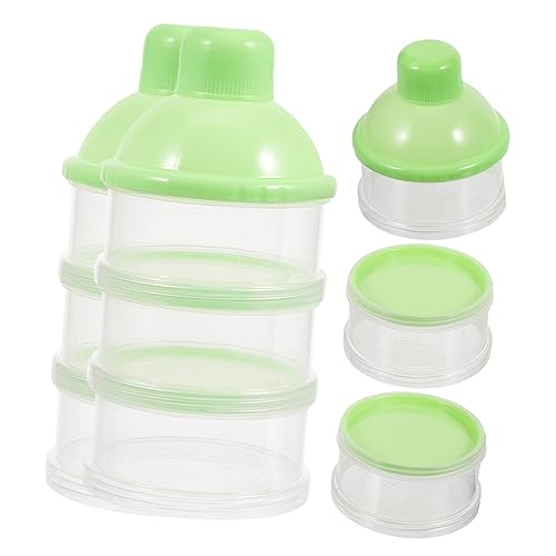 OUNONA 3�w�~���N�p�E�_�[�{�b�N�X 3�Z�b�g ���\���̃x�r�[�p�����e�� �v���X�`�b�N���R���p�[�g�����g���� �ۊǂƎ����^�тɓK�������ۑ��e�� �O�o���̐Ԃ����p�H�i���[