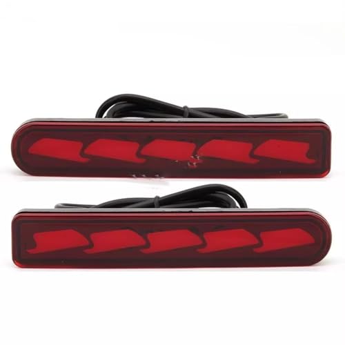 Réflecteur arrière compatible Toyota FJ Cruiser feu de pare-chocs rouge catadioptre