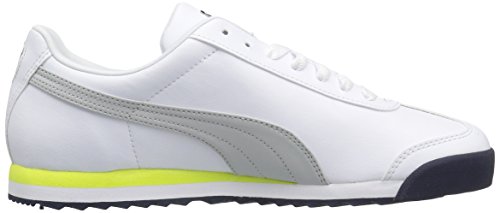 Image of PUMA Men's Roma Basic Sneaker, White-Gray Violet, 14