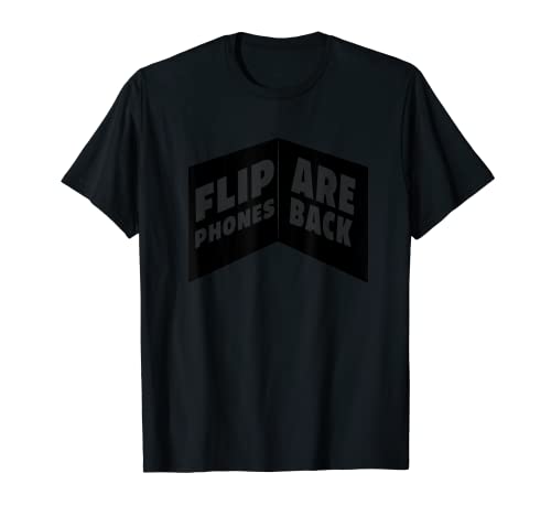 Flip-Phones kommen als Falttelefone zurück T-Shirt