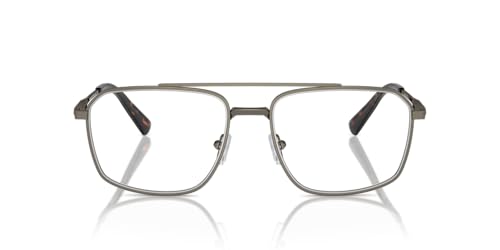 Michael Kors Men's MK3084 Tordrillo Square Prescription Eyewear Frames, Shiny Husk/Demo Lens, 56 mm