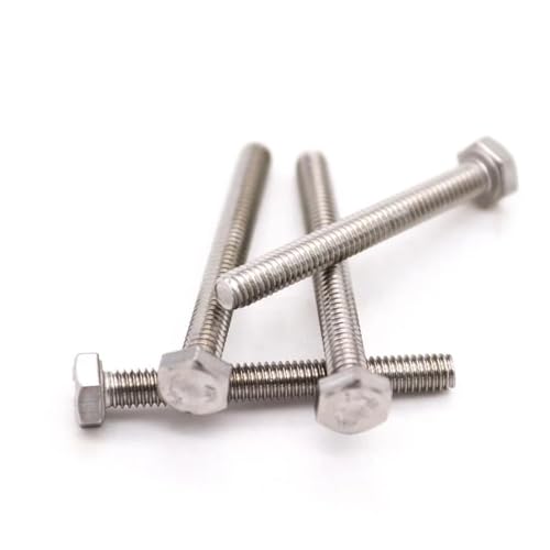 lW 1-2Pcs High Quality M8 M10 M12 M14 M16 304 Stainless Steel External Hex Hex Head Bolt Screw(25mm,M10 1pc)