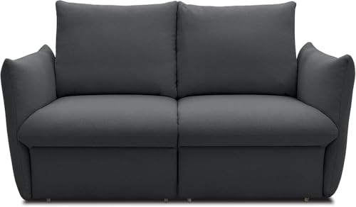 La molla a molle garantisce un elevato comfort di seduta e sdraiata. Grazie a una sospensione multistrato composta da sospensioni ondulate, nucleo a molle Bonell, molle insacchettate e una copertura in schiuma confortevole, questo divano a molle si adatta a diverse posizioni di seduta e sdraiata. Inoltre, è delicato sulla schiena, durevole e confortevole.
