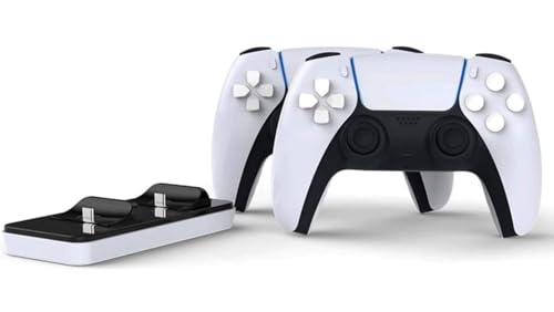 Image of 24x7 eMall LED Charger Dock Station for PS5 Controller Dual USB Type C Fast Premium
