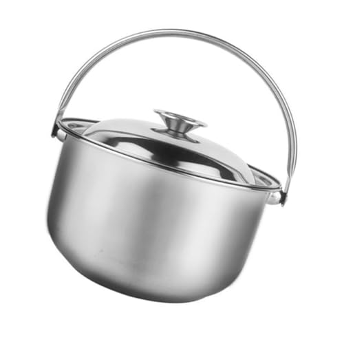 Partykindom Edelstahl Simmertopf mit Deckel
