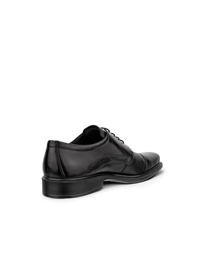 ECCO Men's New Jersey Lace-up Oxford, Black, 12-12.5 M US3