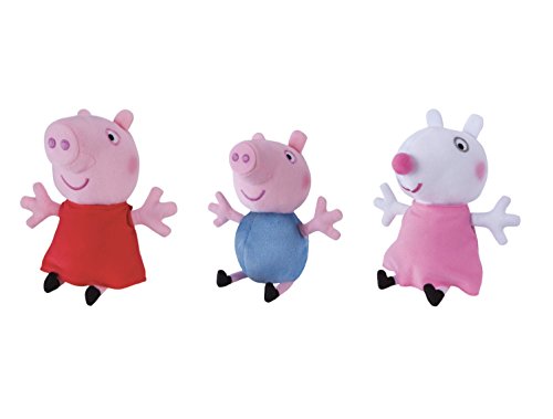 Peppa Pig Little Feature Plush 3-Pack