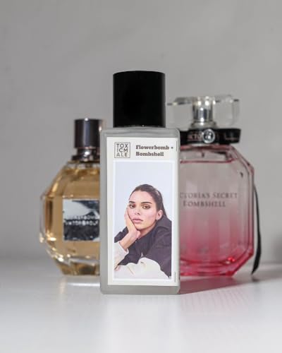 Image of TOXICMALE Flowerbomb + Bombshell | Perfect Long lasting Women's perfume for Daily use| perfumes for Women | Gift for her | TMA22 | 50 ml perfume | TM Perfume House