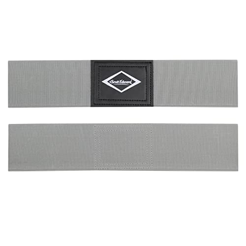 Image of Scott Edward Golf Swing Aids Pro Power Band Wrist Brace Smooth and Connect-Easy Correct Training Swing Gesture Alignment Practice Tool for Golf Beginners (Grey Arm Band)